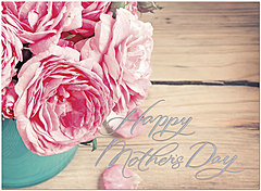 Select a verse or write your own. Mother's Day Bouquet Card A1460U-X